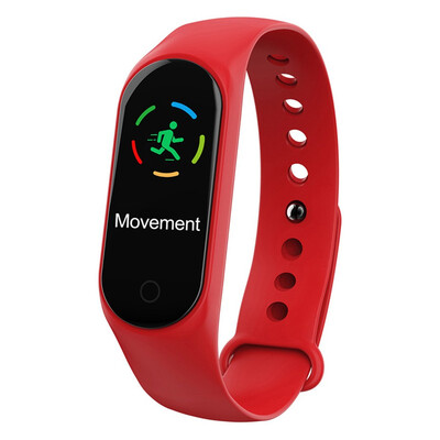 

M3S Smart Bracelet Fitness Color Screen IP67 Waterproof Heart Rate Monitor Blood Pressure Sport Band Watch for Men&Women
