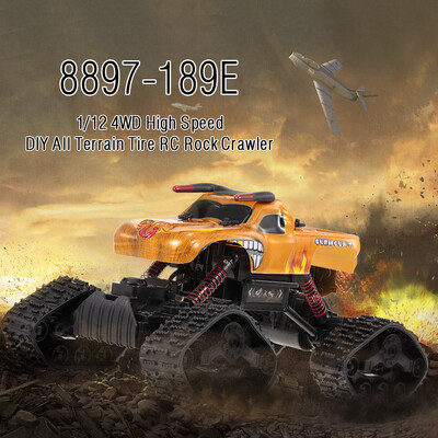 

YONGXIANG TOYS 8897-189E 112 24G 4WD DIY Tire All Terrain High Speed RC Rock Crawler