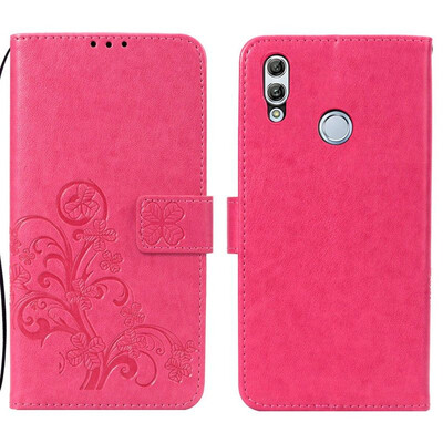 

MOONCASE Apple iPhone XS Max Windbell Owl Embossed Leather Case - Purple