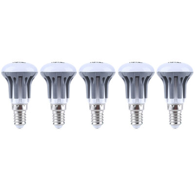 

Lightme 5Pcs E14 220-240V R39 25W LED Bulb SMD 2835 Spot Globe Lamps Energy Efficient Lighting
