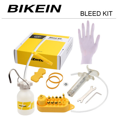 

BIKEIN PRO Bicycle Brake System Lubrication Supplement Oil Tools Kit with Bleed Bottle for Shimano Tektro without Mineral Oil