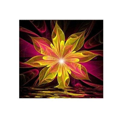 

DIY Diamond Painting Rhinestone Mosaic Embroidery Cross Stitch Flower Full Round Mosaic Gift needlework Canvas size 3030 full d