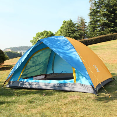 

Waterproof Camping Tent 2 Person Double Layer Portable Outdoor Hiking Tourist Huning Travel Picnic Beach Tent