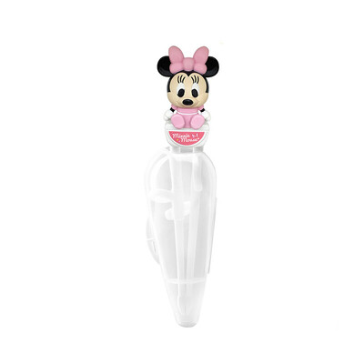 

Baby-friendly shop chopsticks childrens chopsticks baby chopsticks training chopsticks baby tableware training chopsticks Disney Minnie learning chopsticks with carrying case South Korea imports