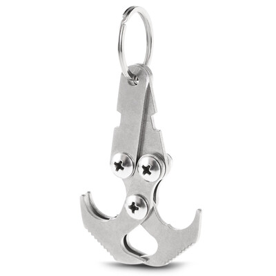 

Grappling Gravity Hook Survival Carabiner Stainless Steel Outdoor Climbing Equipment
