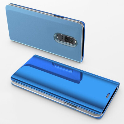 

MOONCASE Huawei Glory 9 Lite Bracket Plating Mirror Holster - Blue