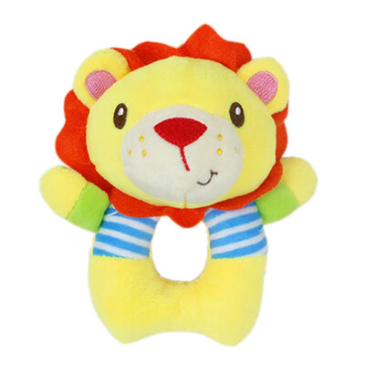 

Baby animals hand bell Rattle Series Hand-cranking Good for brain For baby Early education hand bell Bird