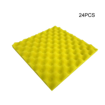 

Recording Studio Soundproof Wedge Foam Video Room Sound Noise Insulation Sponge Wall Deadening