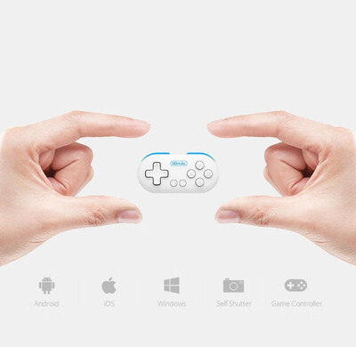 

8Bitdo ZERO Mini Wireless Bluetooth Game Controller Gamepad Joystick Selfie Remote Shutter for Game Android Window Mac OS