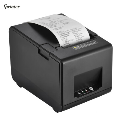 

Gprinter GP-L80160I Thermal Receipt Printer Barcode Label Graphic Printer with Cutter 160mms 80mm Printing Width for Reastaurant