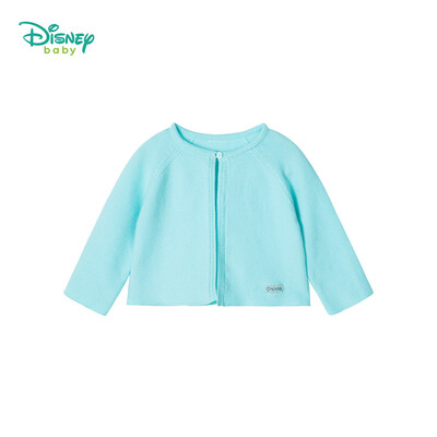 

Disney Girls Tops Spring New Female Baby Raglan Sleeve Knit Cardigan Sweet Cotton Sweater 191S1104 Light Blue 12 Months Height 80cm