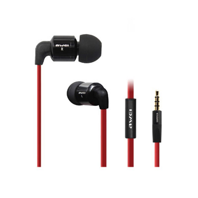 

Awei Headset Headphone In-Ear Earphone For Your In Ear Phone Bud iPhone Samsung Smartphone Earpiece Earbud With Microphone Mic