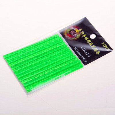 

12 Pieces Bicycle Spokes Warning Reflective Tube Clip Light Moutain Road Bike Safe Cycling Wheel Rim Steel Riding Bike Reflector