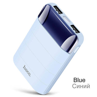 

HOCO Power Bank 10000mAh Mini Dual USB LED Display Polymer External Battery Portable Charger Powerbank For iphone Xiaomi