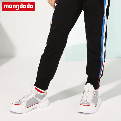 

Balla Ballas dream more than mongdodo childrens clothing boys sports shoes 2019 spring new big childrens sports shoes 71101191151 white tone 32