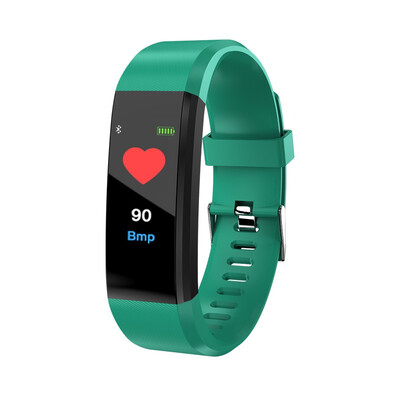 

Smart Bracelet Heart Rate Monitor Blood Pressure Monitor Colorful Screen Vibrating Alarm Clock pk fitbits miband 3