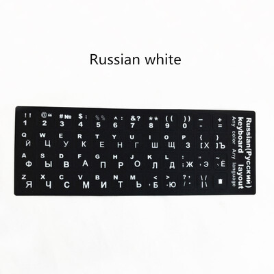 

Multi-language keyboard Sticker Trackpoint Caps with Russian Spanish French German
