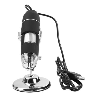 

USB Microscope 0 - 500X 8 LED Digital Camera Magnifier
