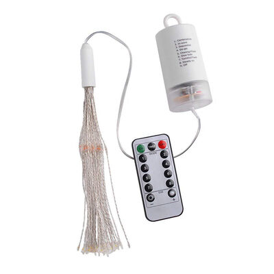 

UpperX LED String Light2 Pack Battery Operated Hanging Starburst Light 120 LED Bouquet Shape LightsFairy Twinkle Lights 8 Modes