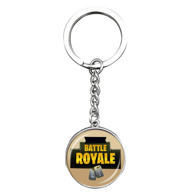 

Fortnite Battle Royale Time Gem Jewel Alloy Pendant Key Chain Lock Keychain Night Key Rings Games Car for Women Men Jewelry