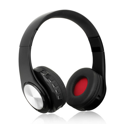 

Wireless Bluetooth Headphones Foldable Over Ear Stereo Music Headsets TF Card MP3 Player FM Radio 35mm Wired Earphone Hands-free