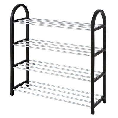 

4-Tier Shoe Rack Shoes Tower Storage Organizer Shelf Cabinet for Home & Office Easy to Assemble Blue