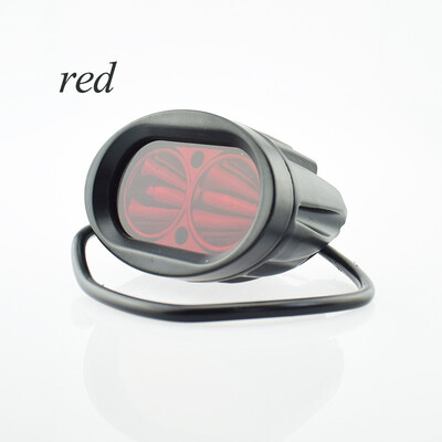 

Motorcycle Work Light Bar Lamp LED 20W 6500K 8000lm 12V 4D For Car Spot Light colorful bright Driving Truck SUV OffRoad Fog Lamp