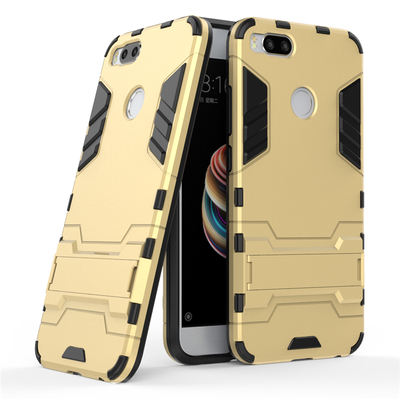 

Goowiiz Phone Case For Xiaomi Mi 55s5s Plus5XA1Note 2 Armor PCTPU Silicone Hard Bracket Double Protection