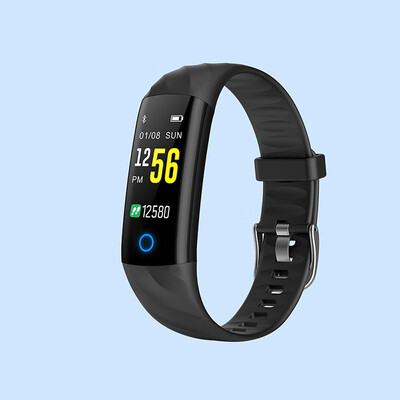 

Teamyo Smart Bracelet Fitness Tracker Step Counter Activity Monitor Band Alarm Clock Vibration Wristband IOS Android phone