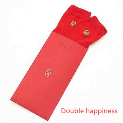 

Aa-shop Men Women Wedding Gift The birth year Red Lucky Happiness Couple Socks