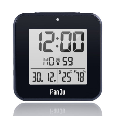 

FanJu FJ3533 LCD Digital Alarm Clock with Indoor Temperature&Humidity