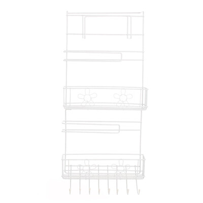 

Refrigerator Side Storage Rack Multifunctional Kitchen Storage Holder Shelf Seasoner Rack Seasoning Pot Shelf