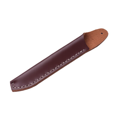 

Vintage Full Grain Leather Handmade Pencil Case Fountain Pen Holder Pouch Bag Top Quality Stationery Gift for Business Office Work