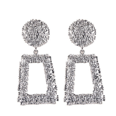 

NeillieN Earringpersonality geometry square metal EarringsEuropean&American fashion jewelryGirl Earrings Fashion Earrings