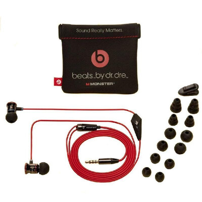 

Monster Beats by Dr Dre iBeats 35mm Wired Headset In Ear Stereo Music Headphones Smart Phone Earphone Hands-free with Microphone
