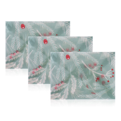

3 Pcs Handmade Paper Envelopes for Gift Card Invitation Package with 4 Sealing Stickers 59×43 Inch