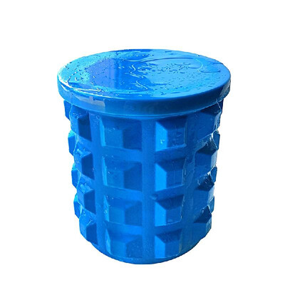 

Space Saving Portable Large Ice Cube Maker Mold Silicone Wine Chilling Bucket with Lid Ice Chips Chamber Cooking Tools