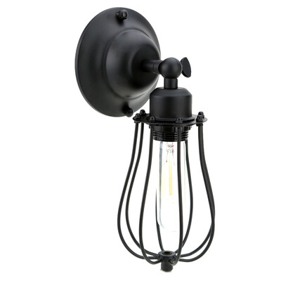 

Lixada Vintage Retro Cases Lamp Light E27 Country Wall Sconce Mounted Bedroom Loft Living Room Hotel Hall