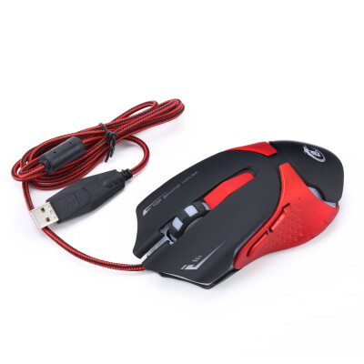 

Ergonomic Optical Professional Esport Gaming Mouse Mice Adjustable 3200 DPI Breathing LED Light 6 Buttons USB Wired for Mac Laptop