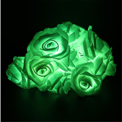 

Supli 5M 20 Led Battery Operated String Flower Rose Fairy Light Christmas Decor