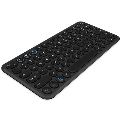 

BOW HB098S Multi-device Three Bluetooth Keyboard Mute Portable iPad Tablet Phone Wireless Keyboard Fashion Men&women Bluet