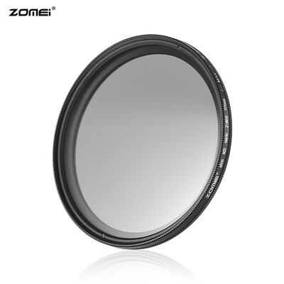 

ZOMEI 82mm Ultra Slim Variable Fader ND2-400 Neutral Density ND Filter Adjustable ND2 ND4 ND8 ND16 ND32 to ND400