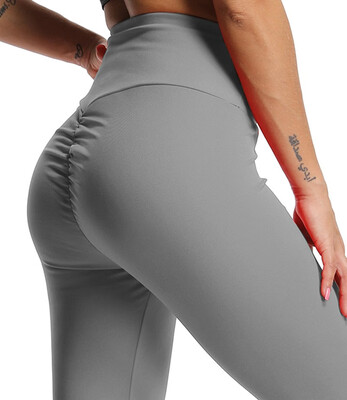 

FITTOO NEW Sexy Women Ruched Fitness Leggings Butt Push Up Lift Yoga Pants High Waist Tummy Control Workout Sport Tights