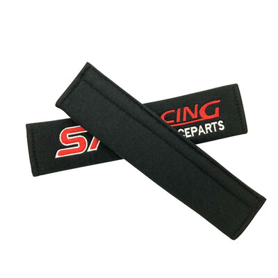

2pcs new Upgraded version seat belt cover Car Shoulder Pad Sleeve Seat Safety Belt Cover for ford ST logo For Ford Fiesta Focu