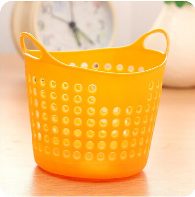 

Cartoon Mini desktop storage basket Korean version creative home life office desktop storage box pen holder