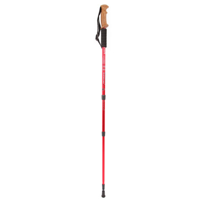 

7075 Aluminum Alloy Adjustable Telescopic Hiking Walking Stick Trekking Pole Alpenstock 3 Section Anti-shock Anti-skid Ultra-light