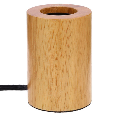 

E27 Modern Minimalist Wood Table Lamp Holder
