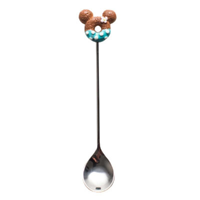 

Cute 304 Stainless Steel Spoon Fork Doughnut Cartoon Animal Head Coffee Ice Cream Dessert Tea Candy Kitchen Flatware Gift Tablewar