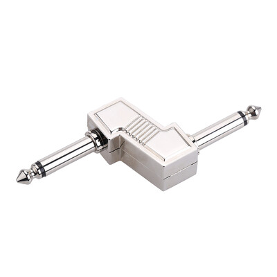 

Aroma Z Type Audio Adaptors 635mm 14" Plug Connecting Jack Zinc Alloy Connector for Electric Effect Pedal