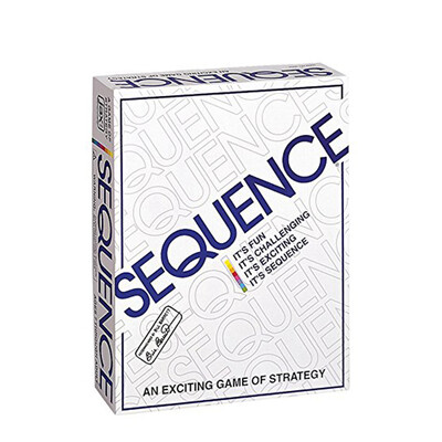 

Party Games Sequence Playing Cards Game An Exciting Game of Strategy Friends Playing Together